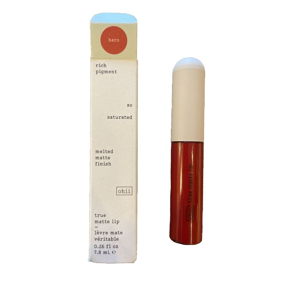 Ohii Urban Outfitters True Matte Lipstick Rich Pigment Melted Finish Hero‎